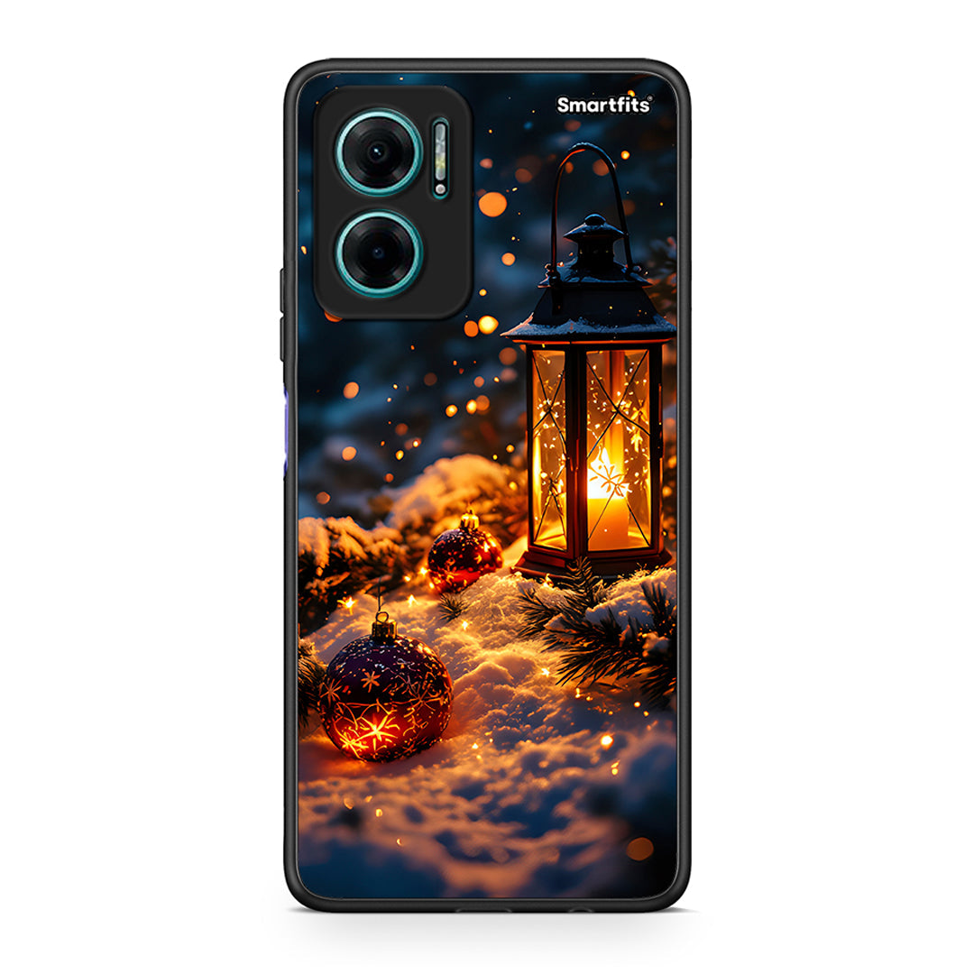 Xiaomi Redmi Note 11E Christmas Ornaments θήκη από τη Smartfits με σχέδιο στο πίσω μέρος και μαύρο περίβλημα | Smartphone case with colorful back and black bezels by Smartfits