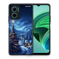 Thumbnail for Θήκη Xiaomi Redmi Note 11E Christmas Scenery από τη Smartfits με σχέδιο στο πίσω μέρος και μαύρο περίβλημα | Xiaomi Redmi Note 11E Christmas Scenery case with colorful back and black bezels