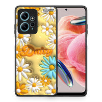 Thumbnail for Θήκη Xiaomi Redmi Note 12 4G / Redmi K60 Pro Bubble Daisies από τη Smartfits με σχέδιο στο πίσω μέρος και μαύρο περίβλημα | Xiaomi Redmi Note 12 4G / Redmi K60 Pro Bubble Daisies Case with Colorful Back and Black Bezels