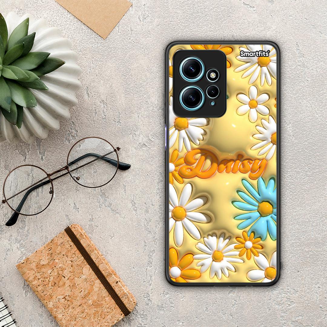 Θήκη Xiaomi Redmi Note 12 4G / Redmi K60 Pro Bubble Daisies από τη Smartfits με σχέδιο στο πίσω μέρος και μαύρο περίβλημα | Xiaomi Redmi Note 12 4G / Redmi K60 Pro Bubble Daisies Case with Colorful Back and Black Bezels