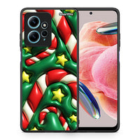 Thumbnail for Θήκη Xiaomi Redmi Note 12 4G / Redmi K60 Pro Christmas Bubbles από τη Smartfits με σχέδιο στο πίσω μέρος και μαύρο περίβλημα | Xiaomi Redmi Note 12 4G / Redmi K60 Pro Christmas Bubbles Case with Colorful Back and Black Bezels