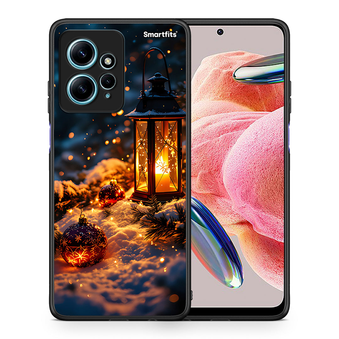 Θήκη Xiaomi Redmi Note 12 4G / Redmi K60 Pro Christmas Ornaments από τη Smartfits με σχέδιο στο πίσω μέρος και μαύρο περίβλημα | Xiaomi Redmi Note 12 4G / Redmi K60 Pro Christmas Ornaments Case with Colorful Back and Black Bezels