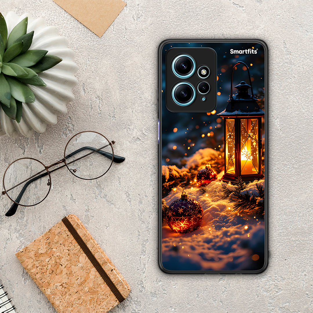 Θήκη Xiaomi Redmi Note 12 4G / Redmi K60 Pro Christmas Ornaments από τη Smartfits με σχέδιο στο πίσω μέρος και μαύρο περίβλημα | Xiaomi Redmi Note 12 4G / Redmi K60 Pro Christmas Ornaments Case with Colorful Back and Black Bezels