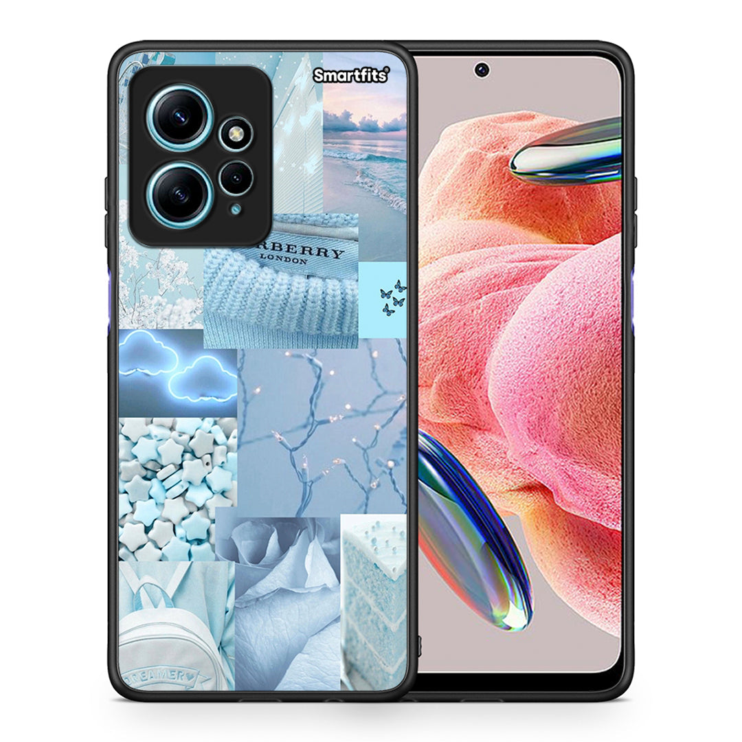 Θήκη Xiaomi Redmi Note 12 4G / Redmi K60 Pro Ciel Aesthetic Collage από τη Smartfits με σχέδιο στο πίσω μέρος και μαύρο περίβλημα | Xiaomi Redmi Note 12 4G / Redmi K60 Pro Ciel Aesthetic Collage Case with Colorful Back and Black Bezels