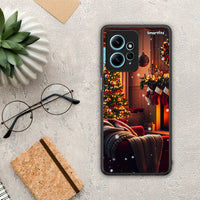 Thumbnail for Θήκη Xiaomi Redmi Note 12 4G / Redmi K60 Pro Home For Christmas από τη Smartfits με σχέδιο στο πίσω μέρος και μαύρο περίβλημα | Xiaomi Redmi Note 12 4G / Redmi K60 Pro Home For Christmas Case with Colorful Back and Black Bezels