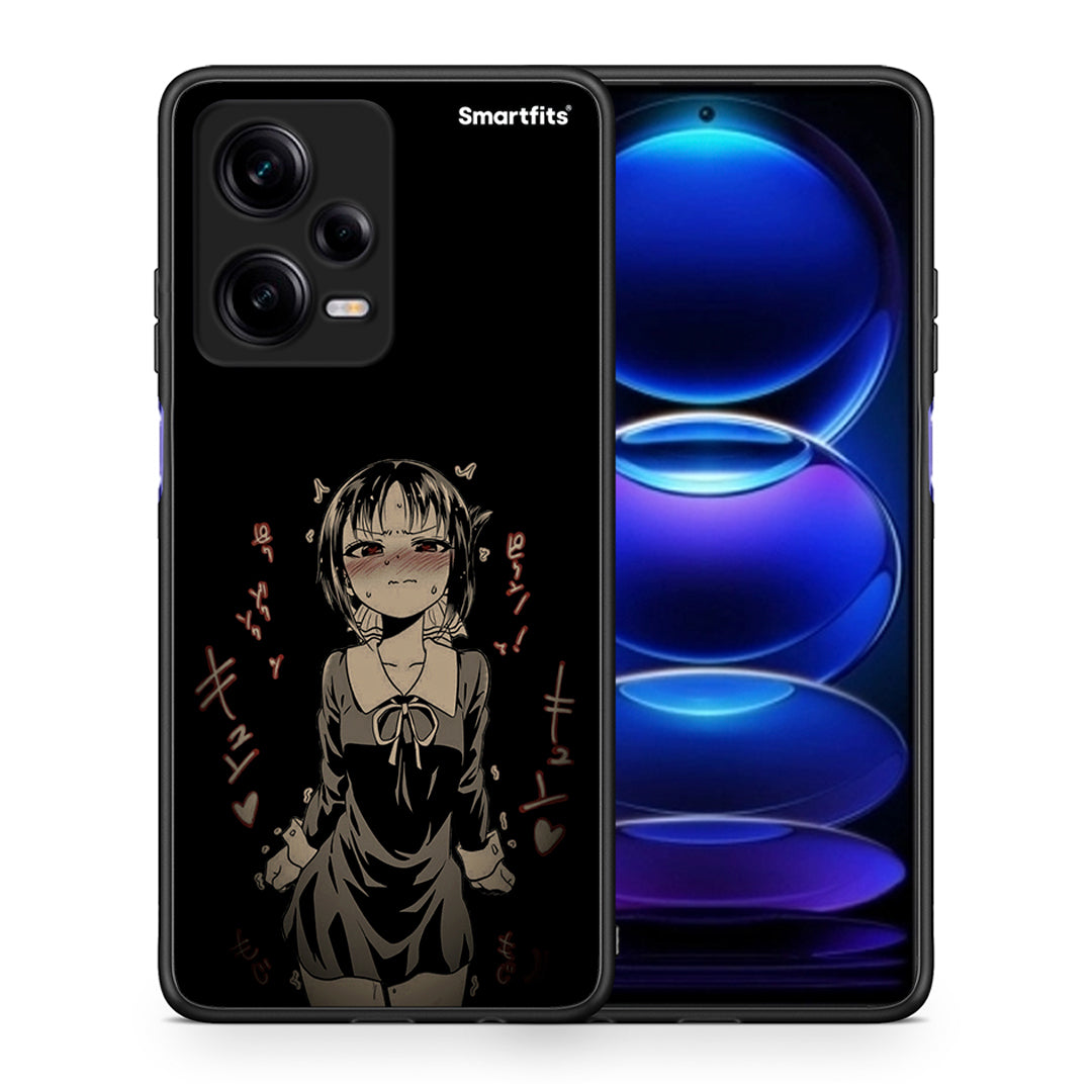 Θήκη Xiaomi Redmi Note 12 Pro 5G Anime Girl από τη Smartfits με σχέδιο στο πίσω μέρος και μαύρο περίβλημα | Xiaomi Redmi Note 12 Pro 5G Anime Girl Case with Colorful Back and Black Bezels