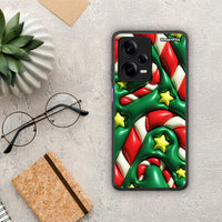 Thumbnail for Θήκη Xiaomi Redmi Note 12 Pro 5G Christmas Bubbles από τη Smartfits με σχέδιο στο πίσω μέρος και μαύρο περίβλημα | Xiaomi Redmi Note 12 Pro 5G Christmas Bubbles Case with Colorful Back and Black Bezels