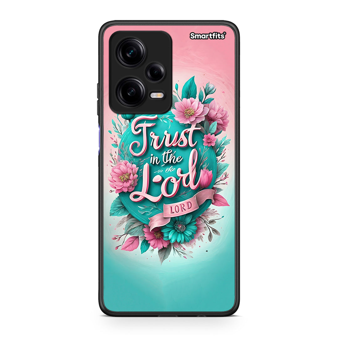 Θήκη Xiaomi Redmi Note 12 Pro 5G Lord Trust από τη Smartfits με σχέδιο στο πίσω μέρος και μαύρο περίβλημα | Xiaomi Redmi Note 12 Pro 5G Lord Trust Case with Colorful Back and Black Bezels