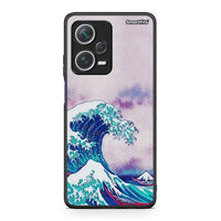 Thumbnail for Xiaomi Redmi Note 12 Pro+ / 12 Pro Discovery Blue Waves θήκη από τη Smartfits με σχέδιο στο πίσω μέρος και μαύρο περίβλημα | Smartphone case with colorful back and black bezels by Smartfits