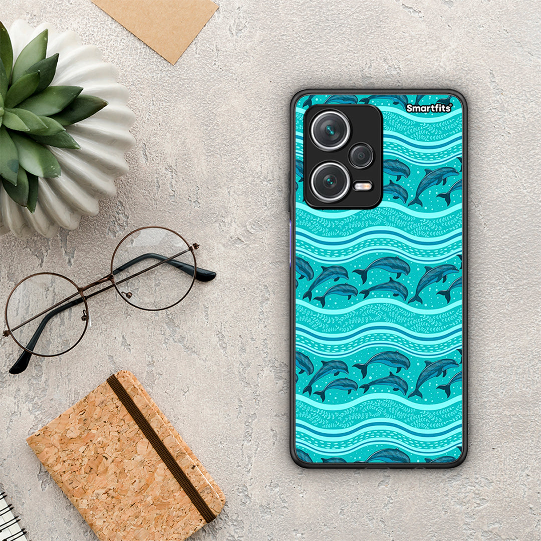 Swimming Dolphins - Xiaomi Redmi Note 12 Pro+ / 12 Pro Discovery case