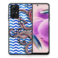 Thumbnail for Θήκη Xiaomi Redmi Note 12S / Redmi K60 Pro Chevron Devilfish από τη Smartfits με σχέδιο στο πίσω μέρος και μαύρο περίβλημα | Xiaomi Redmi Note 12S / Redmi K60 Pro Chevron Devilfish Case with Colorful Back and Black Bezels