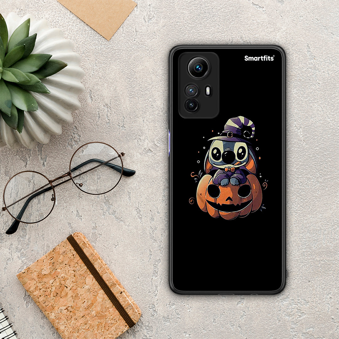 Θήκη Xiaomi Redmi Note 12S / Redmi K60 Pro Halloween Stitch από τη Smartfits με σχέδιο στο πίσω μέρος και μαύρο περίβλημα | Xiaomi Redmi Note 12S / Redmi K60 Pro Halloween Stitch Case with Colorful Back and Black Bezels