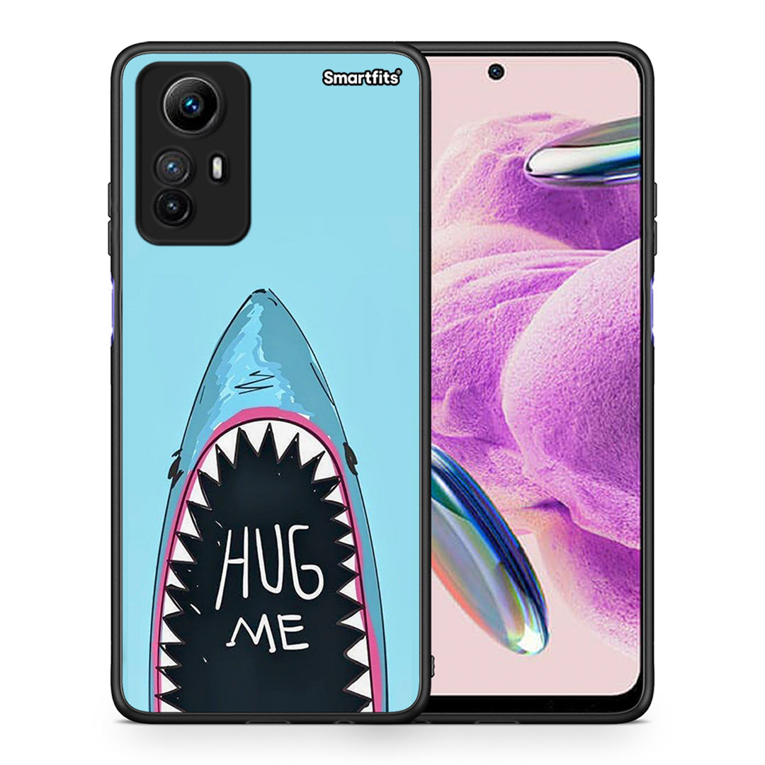 Θήκη Xiaomi Redmi Note 12S / Redmi K60 Pro Hug Me από τη Smartfits με σχέδιο στο πίσω μέρος και μαύρο περίβλημα | Xiaomi Redmi Note 12S / Redmi K60 Pro Hug Me Case with Colorful Back and Black Bezels