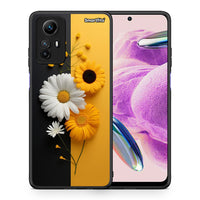 Thumbnail for Θήκη Xiaomi Redmi Note 12S / Redmi K60 Pro Yellow Daisies από τη Smartfits με σχέδιο στο πίσω μέρος και μαύρο περίβλημα | Xiaomi Redmi Note 12S / Redmi K60 Pro Yellow Daisies Case with Colorful Back and Black Bezels