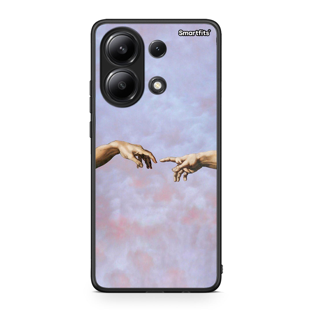 Xiaomi Redmi Note 13 4G Adam Hand θήκη από τη Smartfits με σχέδιο στο πίσω μέρος και μαύρο περίβλημα | Smartphone case with colorful back and black bezels by Smartfits