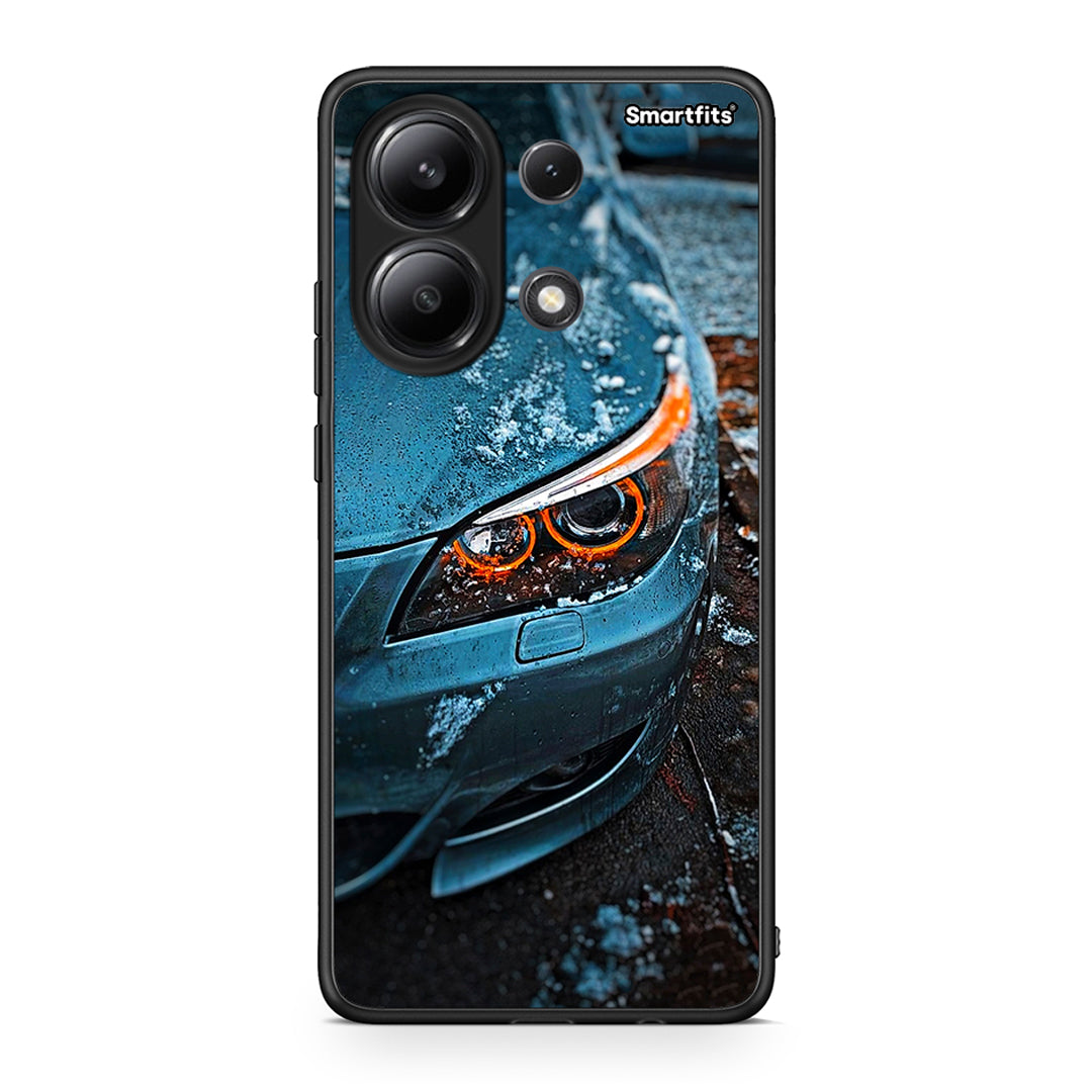 Xiaomi Redmi Note 13 4G Bmw E60 Θήκη από τη Smartfits με σχέδιο στο πίσω μέρος και μαύρο περίβλημα | Smartphone case with colorful back and black bezels by Smartfits