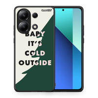 Thumbnail for Θήκη Xiaomi Redmi Note 13 4G Cold Outside από τη Smartfits με σχέδιο στο πίσω μέρος και μαύρο περίβλημα | Xiaomi Redmi Note 13 4G Cold Outside case with colorful back and black bezels