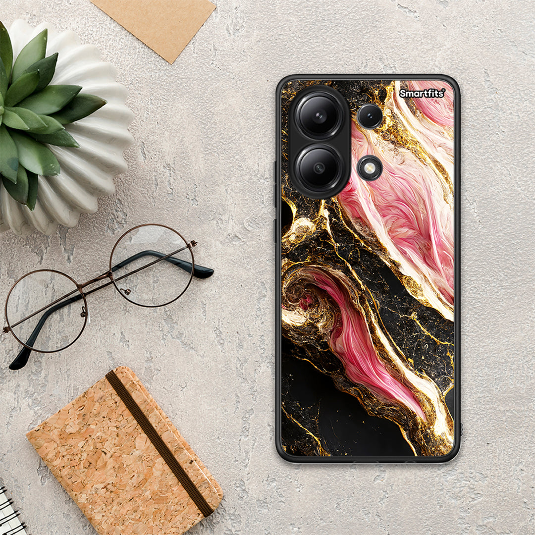 Glamorous Pink Marble - Xiaomi Redmi Note 13 4G θήκη