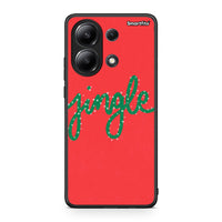 Thumbnail for Xiaomi Redmi Note 13 4G Jingle Xmas θήκη από τη Smartfits με σχέδιο στο πίσω μέρος και μαύρο περίβλημα | Smartphone case with colorful back and black bezels by Smartfits