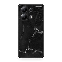 Thumbnail for Xiaomi Redmi Note 13 4G Marble Black θήκη από τη Smartfits με σχέδιο στο πίσω μέρος και μαύρο περίβλημα | Smartphone case with colorful back and black bezels by Smartfits