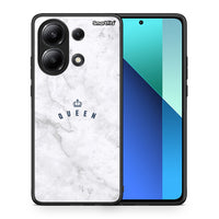 Thumbnail for Θήκη Xiaomi Redmi Note 13 4G Queen Marble από τη Smartfits με σχέδιο στο πίσω μέρος και μαύρο περίβλημα | Xiaomi Redmi Note 13 4G Queen Marble case with colorful back and black bezels