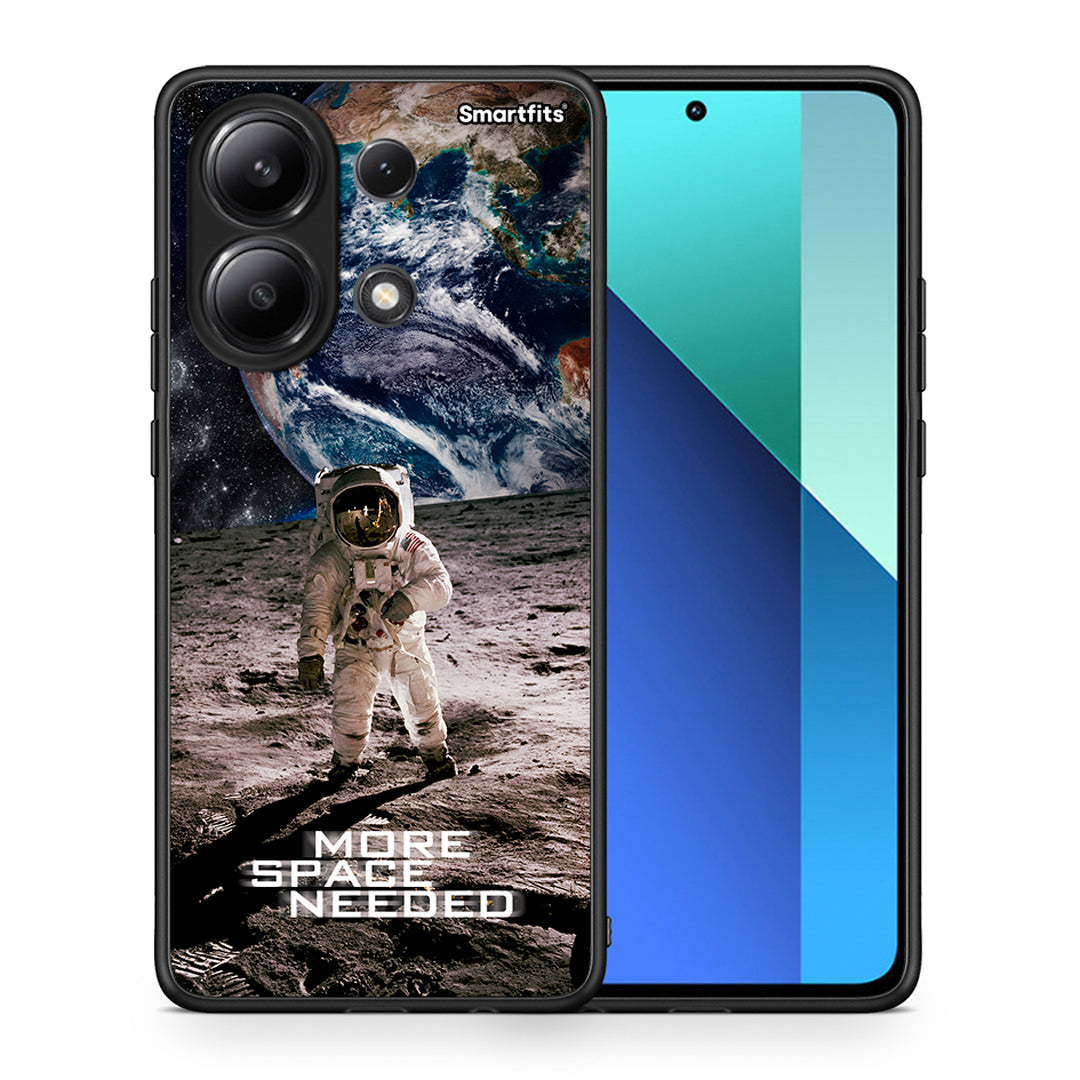 Θήκη Xiaomi Redmi Note 13 4G More Space από τη Smartfits με σχέδιο στο πίσω μέρος και μαύρο περίβλημα | Xiaomi Redmi Note 13 4G More Space case with colorful back and black bezels