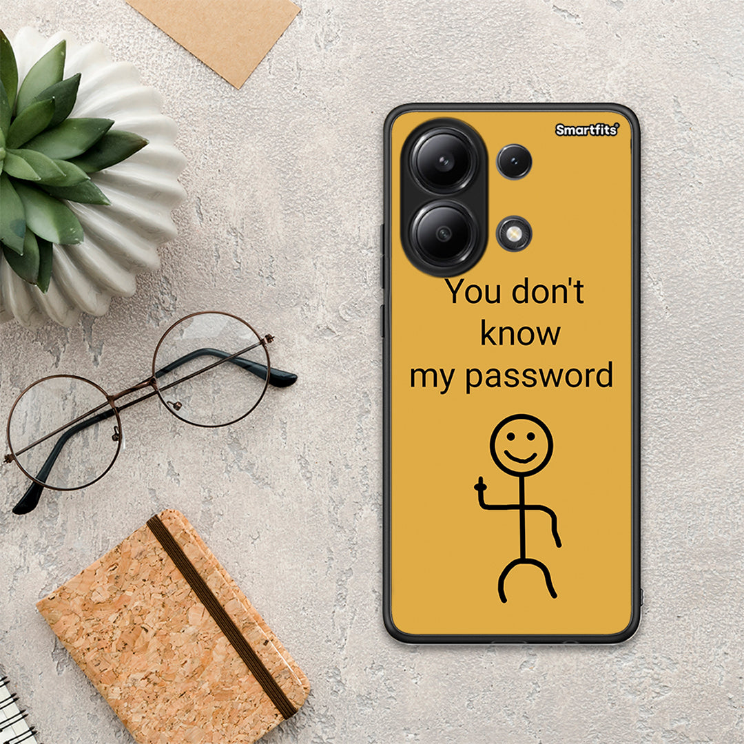 My Password - Xiaomi Redmi Note 13 4G θήκη