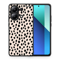 Thumbnail for Θήκη Xiaomi Redmi Note 13 4G New Polka Dots από τη Smartfits με σχέδιο στο πίσω μέρος και μαύρο περίβλημα | Xiaomi Redmi Note 13 4G New Polka Dots case with colorful back and black bezels