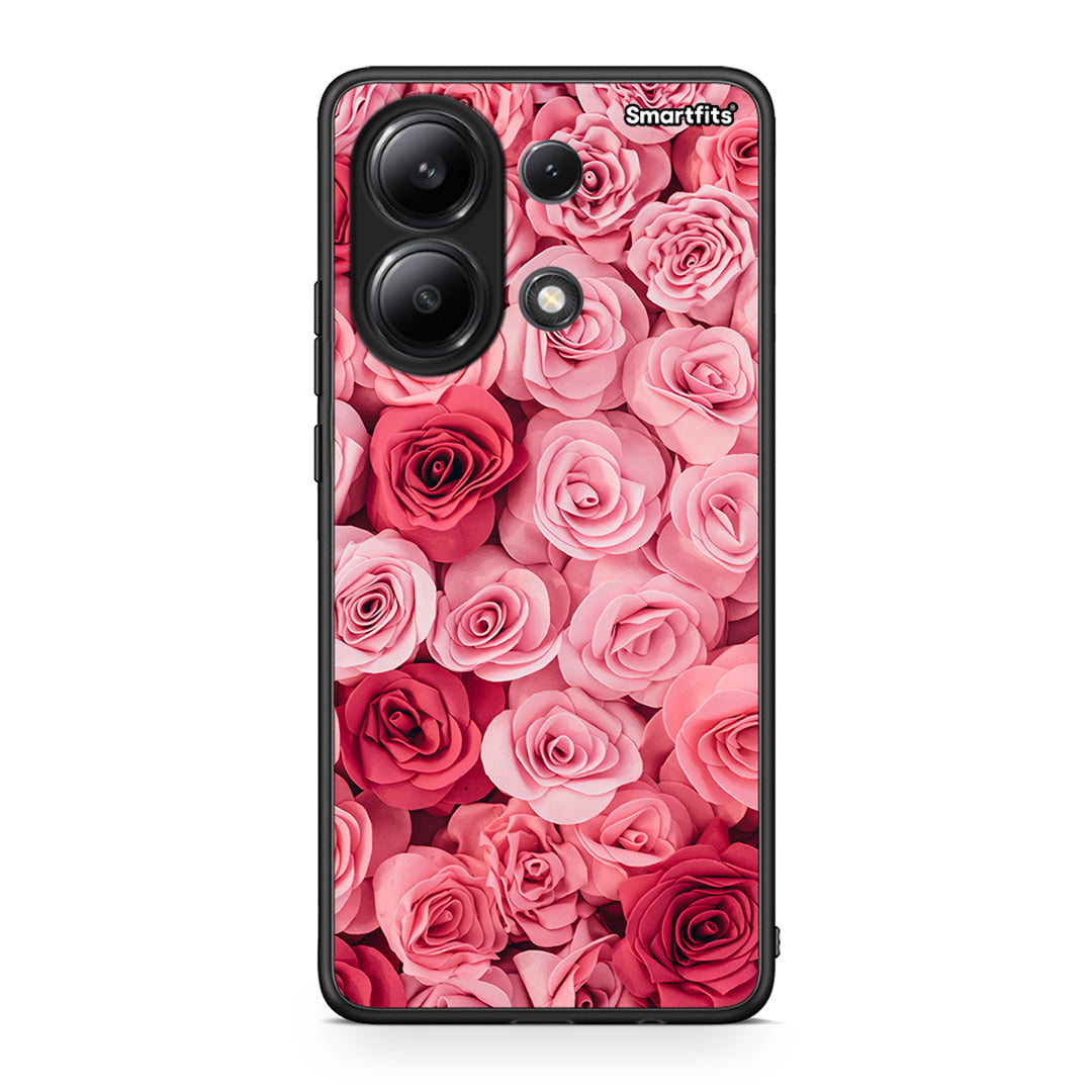 4 - Xiaomi Redmi Note 13 4G RoseGarden Valentine case, cover, bumper