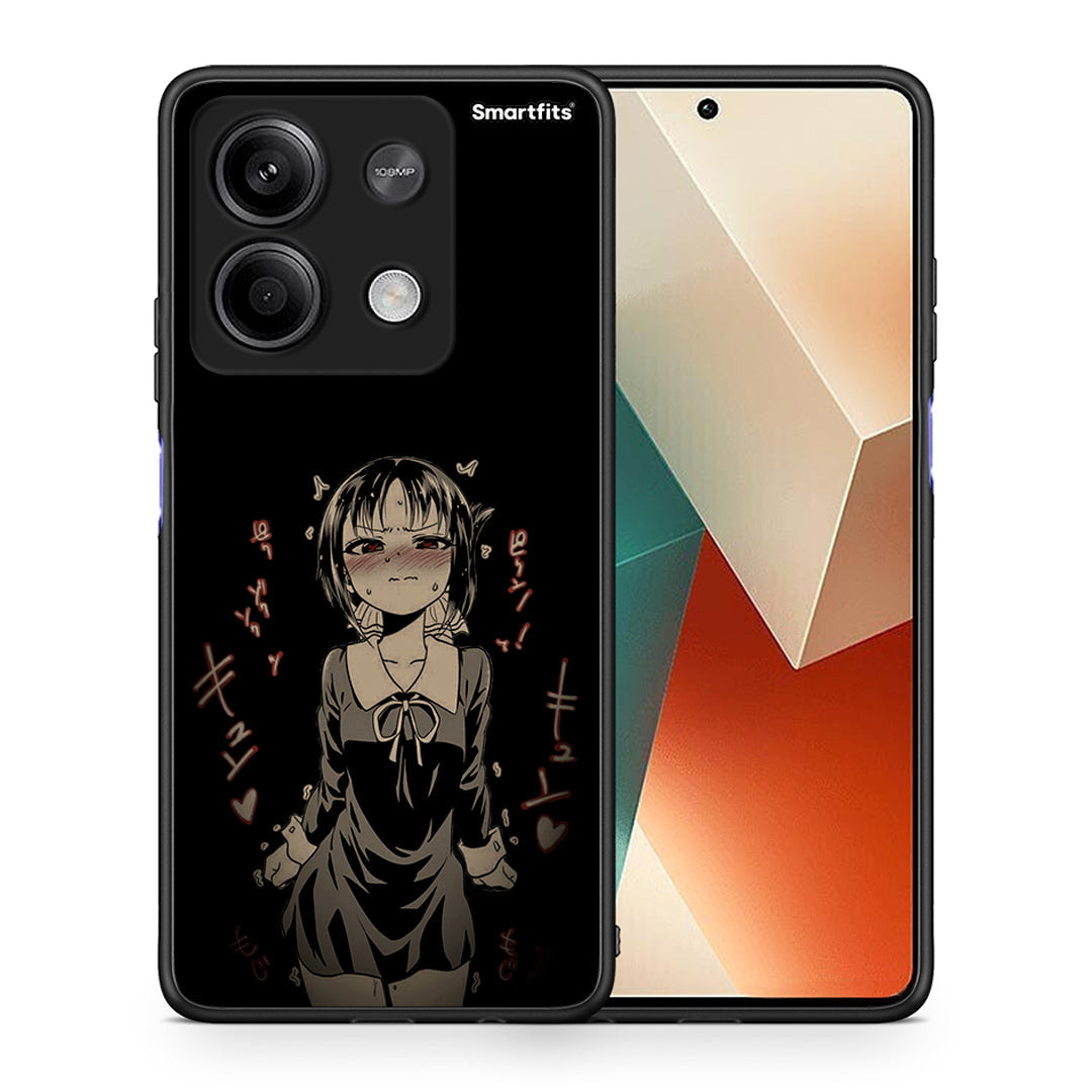 Θήκη Xiaomi Redmi Note 13 5G Anime Girl από τη Smartfits με σχέδιο στο πίσω μέρος και μαύρο περίβλημα | Xiaomi Redmi Note 13 5G Anime Girl case with colorful back and black bezels