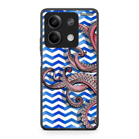 Thumbnail for Xiaomi Redmi Note 13 5G Chevron Devilfish θήκη από τη Smartfits με σχέδιο στο πίσω μέρος και μαύρο περίβλημα | Smartphone case with colorful back and black bezels by Smartfits