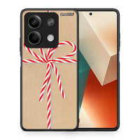 Thumbnail for Θήκη Xiaomi Redmi Note 13 5G Christmas Gift από τη Smartfits με σχέδιο στο πίσω μέρος και μαύρο περίβλημα | Xiaomi Redmi Note 13 5G Christmas Gift case with colorful back and black bezels