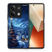 Thumbnail for Θήκη Xiaomi Redmi Note 13 5G Christmas Scenery από τη Smartfits με σχέδιο στο πίσω μέρος και μαύρο περίβλημα | Xiaomi Redmi Note 13 5G Christmas Scenery case with colorful back and black bezels