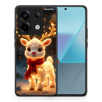 Thumbnail for Θήκη Xiaomi Redmi Note 13 Pro 5G Christmas Cutie από τη Smartfits με σχέδιο στο πίσω μέρος και μαύρο περίβλημα | Xiaomi Redmi Note 13 Pro 5G Christmas Cutie case with colorful back and black bezels