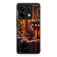 Thumbnail for Xiaomi Redmi Note 13 Pro 5G Home For Christmas θήκη από τη Smartfits με σχέδιο στο πίσω μέρος και μαύρο περίβλημα | Smartphone case with colorful back and black bezels by Smartfits