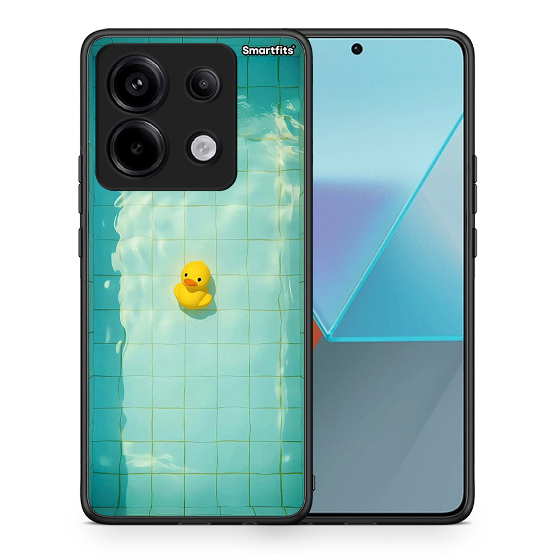 Θήκη Xiaomi Redmi Note 13 Pro 5G Yellow Duck από τη Smartfits με σχέδιο στο πίσω μέρος και μαύρο περίβλημα | Xiaomi Redmi Note 13 Pro 5G Yellow Duck case with colorful back and black bezels