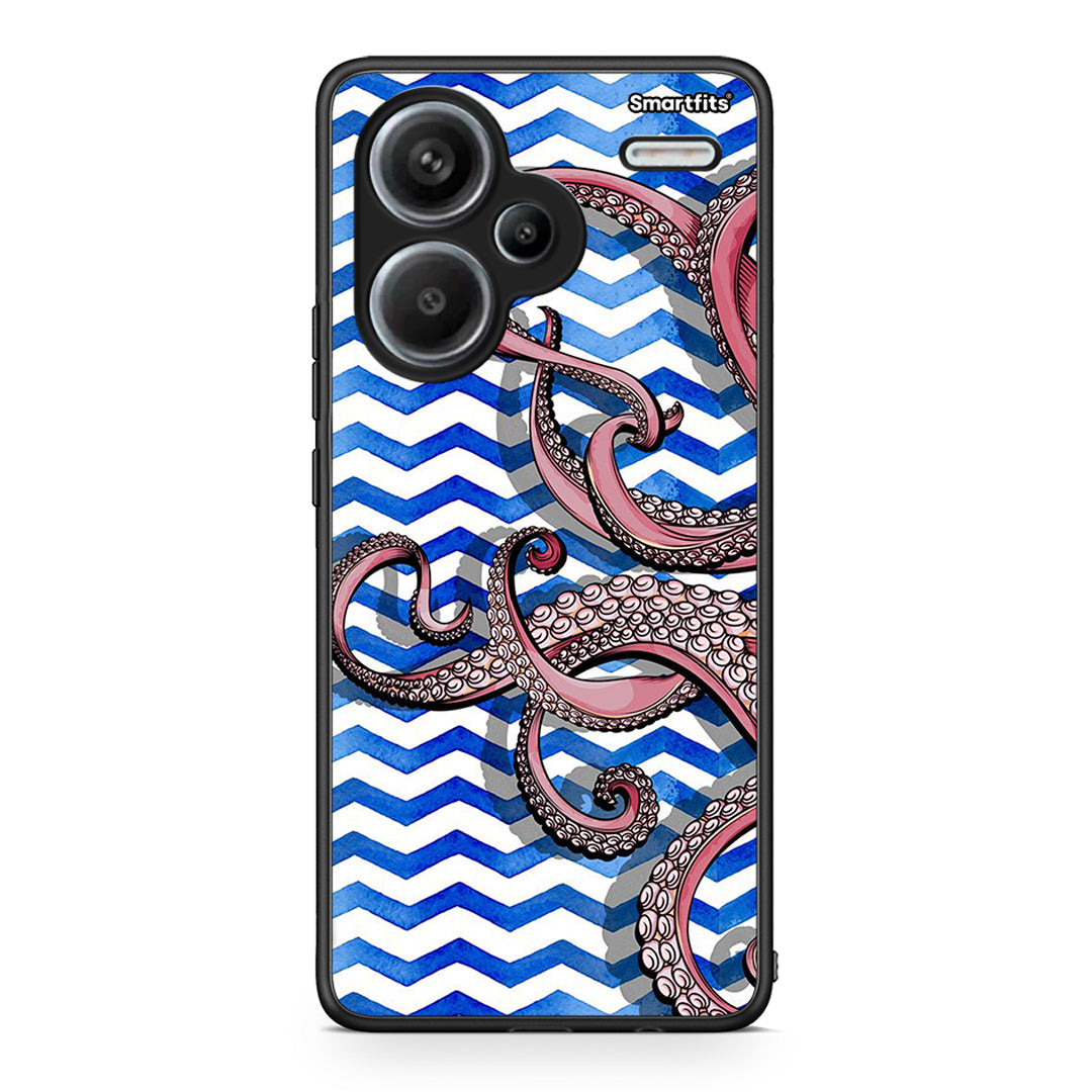 Xiaomi Redmi Note 13 Pro Plus 5G Chevron Devilfish θήκη από τη Smartfits με σχέδιο στο πίσω μέρος και μαύρο περίβλημα | Smartphone case with colorful back and black bezels by Smartfits