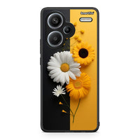 Thumbnail for Xiaomi Redmi Note 13 Pro Plus 5G Yellow Daisies θήκη από τη Smartfits με σχέδιο στο πίσω μέρος και μαύρο περίβλημα | Smartphone case with colorful back and black bezels by Smartfits