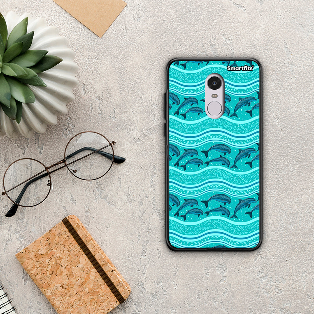 Swimming Dolphins - Xiaomi Redmi 5 case