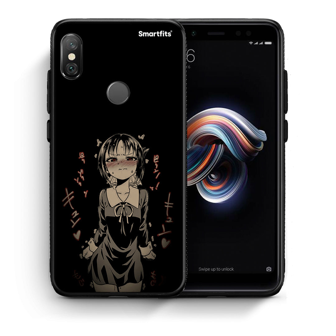 Θήκη Xiaomi Redmi Note 5 Anime Girl από τη Smartfits με σχέδιο στο πίσω μέρος και μαύρο περίβλημα | Xiaomi Redmi Note 5 Anime Girl case with colorful back and black bezels