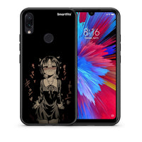 Thumbnail for Θήκη Xiaomi Redmi Note 7 Anime Girl από τη Smartfits με σχέδιο στο πίσω μέρος και μαύρο περίβλημα | Xiaomi Redmi Note 7 Anime Girl case with colorful back and black bezels