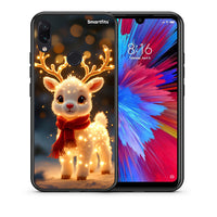 Thumbnail for Θήκη Xiaomi Redmi Note 7 Christmas Cutie από τη Smartfits με σχέδιο στο πίσω μέρος και μαύρο περίβλημα | Xiaomi Redmi Note 7 Christmas Cutie case with colorful back and black bezels