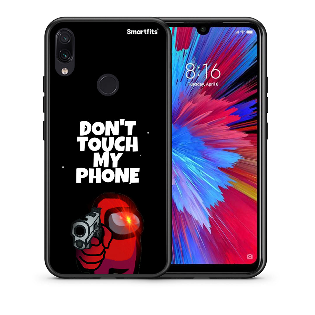 Θήκη Xiaomi Redmi Note 7 My Phone από τη Smartfits με σχέδιο στο πίσω μέρος και μαύρο περίβλημα | Xiaomi Redmi Note 7 My Phone case with colorful back and black bezels