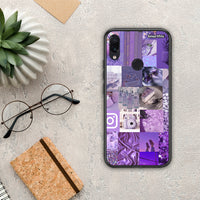 Thumbnail for Purple Aesthetic Collage - Xiaomi Redmi Note 7 θήκη