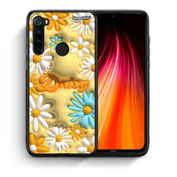 Thumbnail for Θήκη Xiaomi Redmi Note 8 Bubble Daisies από τη Smartfits με σχέδιο στο πίσω μέρος και μαύρο περίβλημα | Xiaomi Redmi Note 8 Bubble Daisies case with colorful back and black bezels