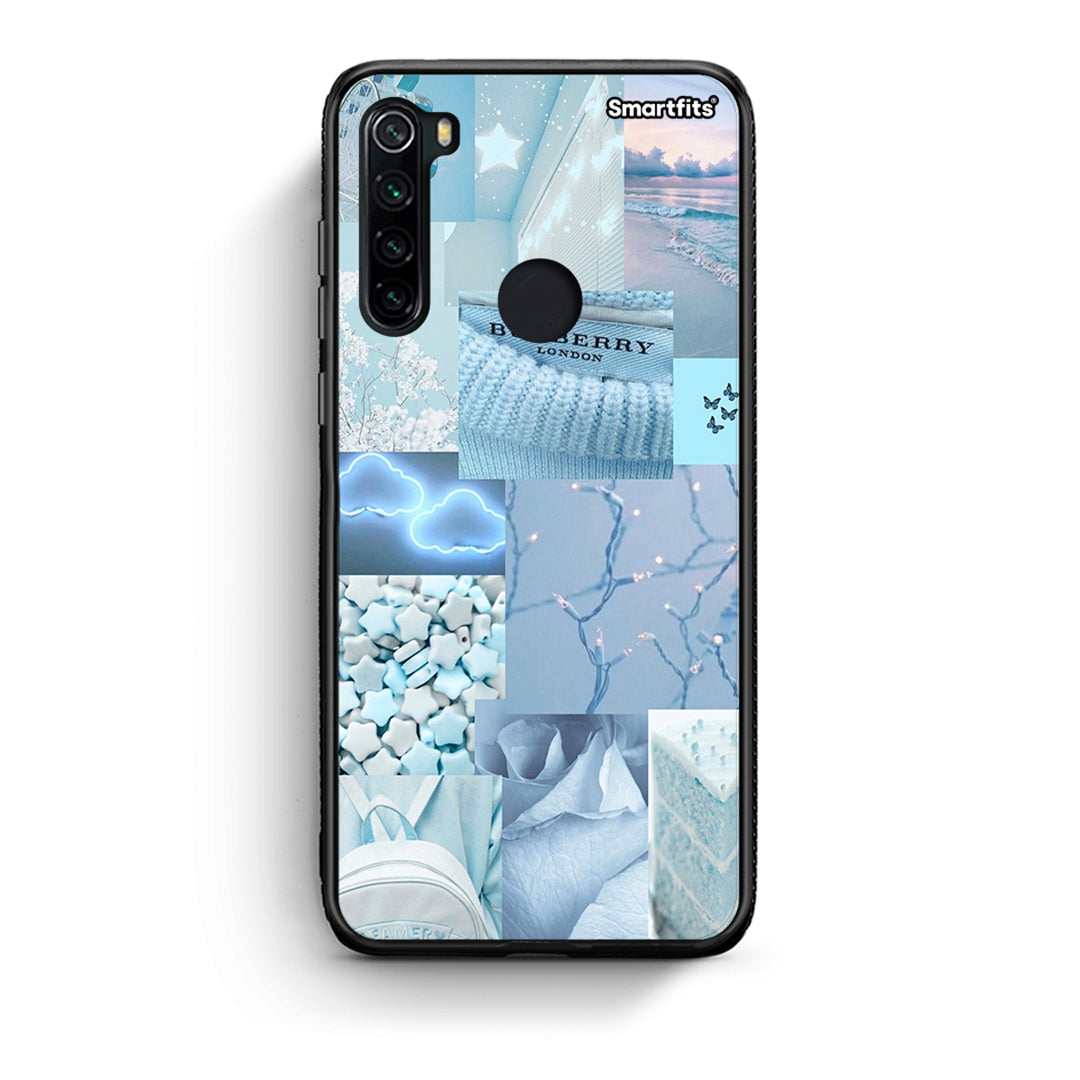 Xiaomi Redmi Note 8 Ciel Aesthetic Collage θήκη από τη Smartfits με σχέδιο στο πίσω μέρος και μαύρο περίβλημα | Smartphone case with colorful back and black bezels by Smartfits