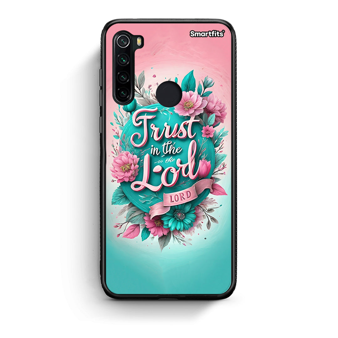 Xiaomi Redmi Note 8 Lord Trust θήκη από τη Smartfits με σχέδιο στο πίσω μέρος και μαύρο περίβλημα | Smartphone case with colorful back and black bezels by Smartfits