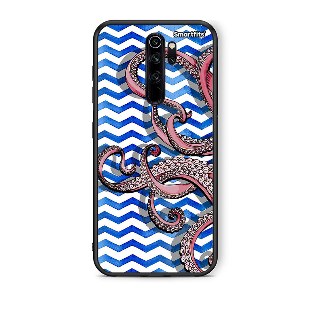 Xiaomi Redmi Note 8 Pro Chevron Devilfish θήκη από τη Smartfits με σχέδιο στο πίσω μέρος και μαύρο περίβλημα | Smartphone case with colorful back and black bezels by Smartfits