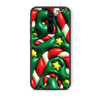 Thumbnail for Xiaomi Redmi Note 8 Pro Christmas Bubbles θήκη από τη Smartfits με σχέδιο στο πίσω μέρος και μαύρο περίβλημα | Smartphone case with colorful back and black bezels by Smartfits