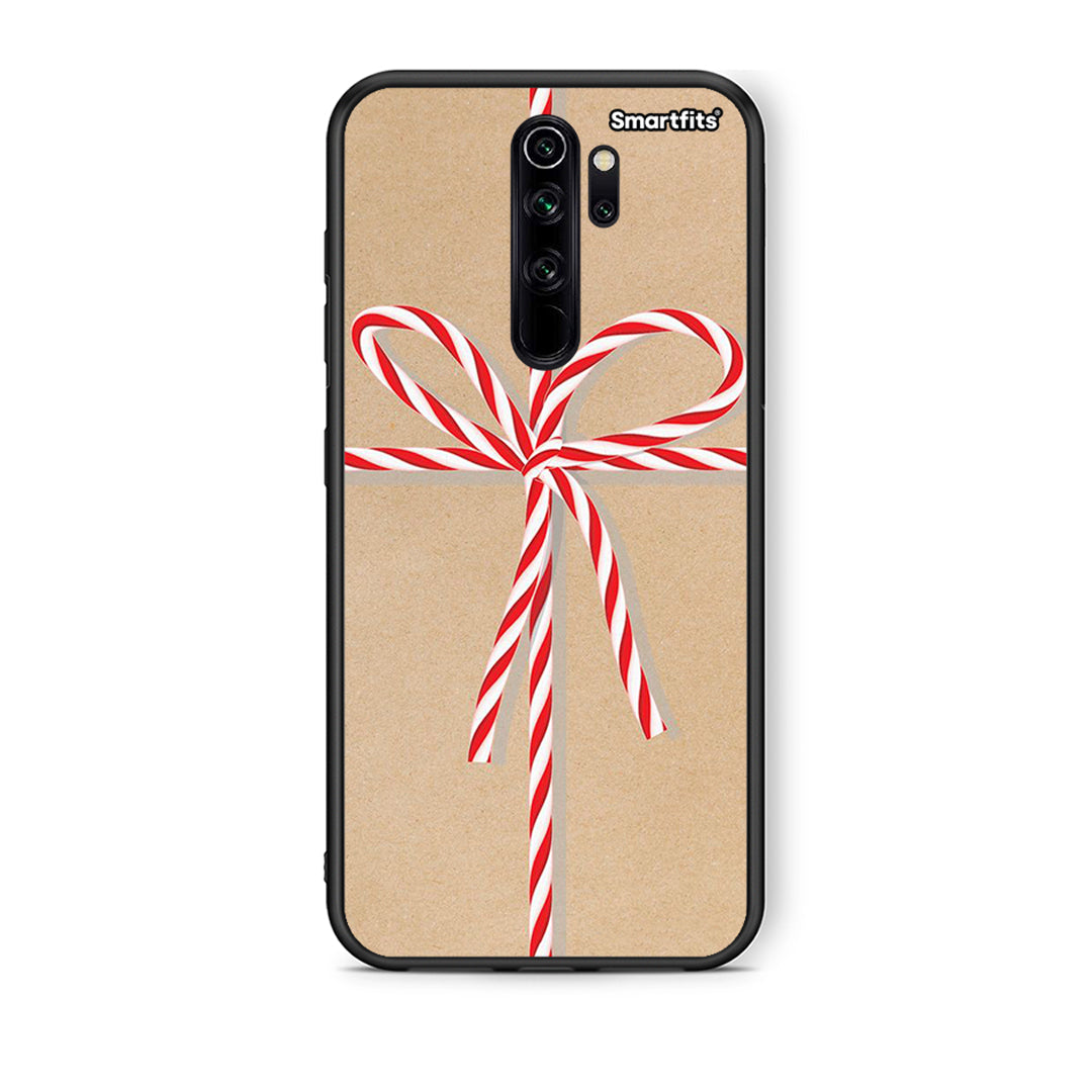 Xiaomi Redmi Note 8 Pro Christmas Gift θήκη από τη Smartfits με σχέδιο στο πίσω μέρος και μαύρο περίβλημα | Smartphone case with colorful back and black bezels by Smartfits